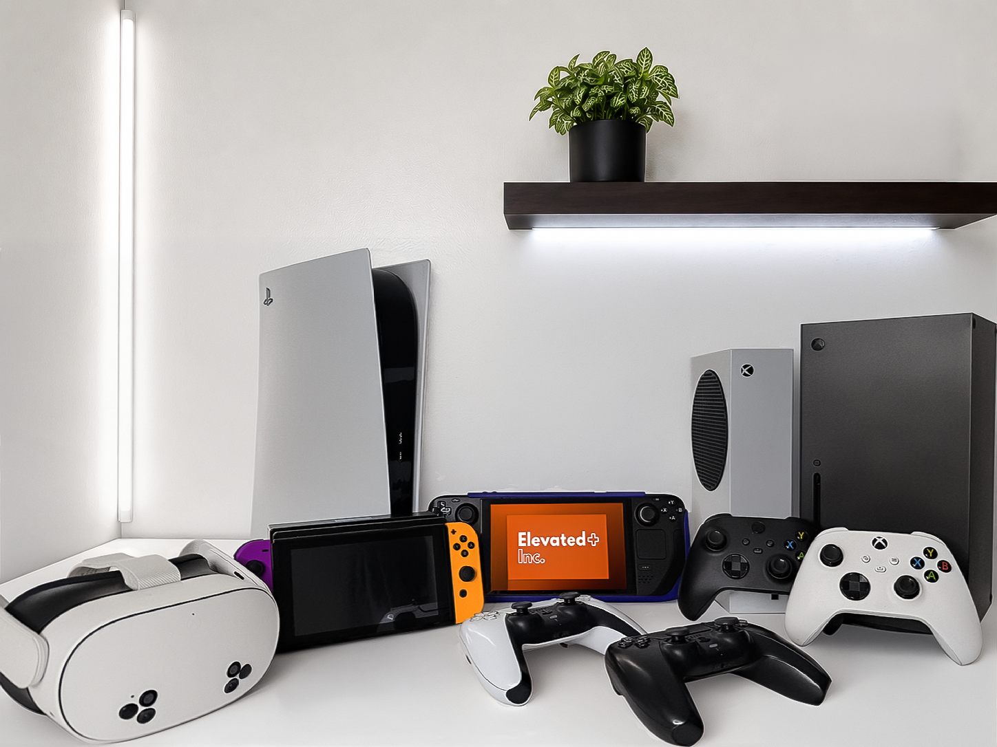 Gaming consoles and high-end gaming hardware